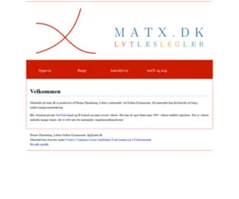 Matx.dk(LYT LÆS LEG LÆR) Screenshot