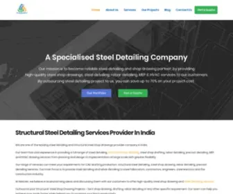 Matzensolutions.com(Structural Steel Detailing and Shop Drawings Services Provider in India) Screenshot