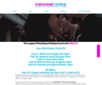 Matzoball.org(MatzoBall – MatzoBall) Screenshot