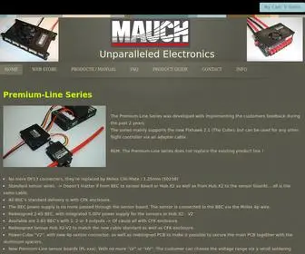 Mauch-Electronic.com(Dual parallel charging board) Screenshot