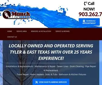 Mauchplumbing.com(Mauch Plumbing) Screenshot