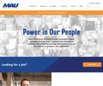 Mau.com(Staffing and Recruiting) Screenshot