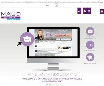 Maud-Academy.com(Maud Maquillage Permanent) Screenshot