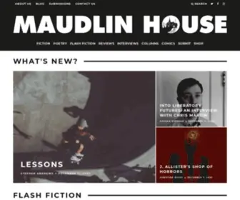 Maudlinhouse.net(Maudlin House) Screenshot