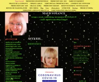 Maudvoyance.com(Maud Voyance) Screenshot