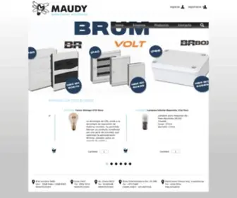 Maudy.com.uy(Materiales Eléctricos) Screenshot