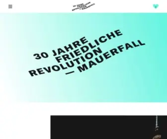 Mauerfall30.berlin(30 Jahre Friedliche Revolution) Screenshot