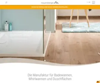 Mauersberger.eu(Mauersberger Badtechnik Badewannen) Screenshot