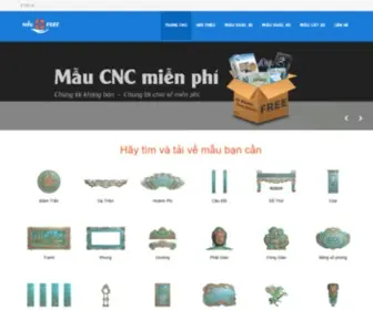 Maufree.vn(Mẫu điêu khắc CNC miễn phí) Screenshot