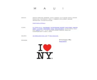 Maui.nyc(Maui New York) Screenshot