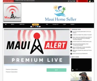 Mauialert.com(Maui Alert) Screenshot