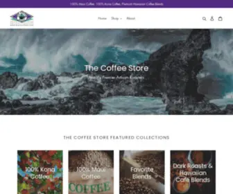 Mauicoffee.com(Premium Hawaiian Coffee) Screenshot