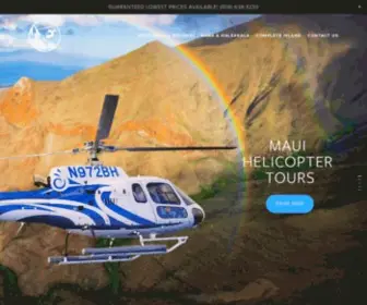 Mauihelicoptertours.com(Maui Helicopter Tours) Screenshot