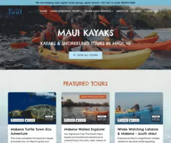 Mauikayaks.com(Maui Kayaks) Screenshot