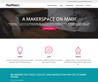Mauimakers.com(mauimakers) Screenshot