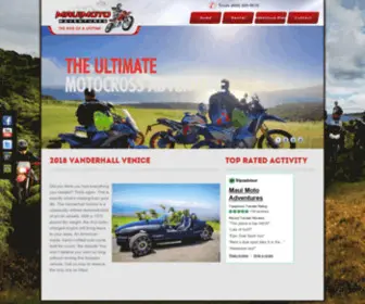 Mauimotoadventures.com(Maui Dirt Bike Tours) Screenshot