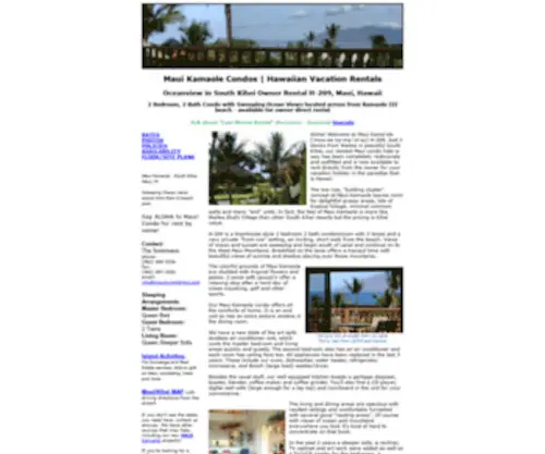 Mauiownerdirect.com(Maui Kamaole H) Screenshot