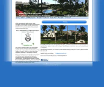 Mauiparadise.net(Owner Maui Kamaole Condos) Screenshot