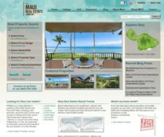 Mauirealestate.com(Maui Real Estate) Screenshot