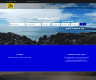 Mauirentacar.com(Cheap Car Rentals Maui Rent a Car) Screenshot