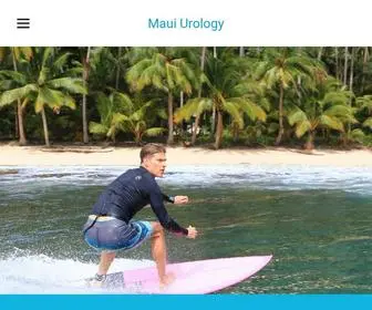 Mauiurology.com(Maui Urology) Screenshot