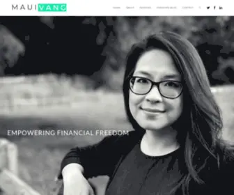 Mauivang.com(Maui Vang) Screenshot
