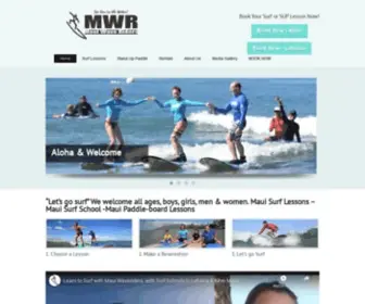 Mauiwaveriders.com(Maui Waveriders) Screenshot