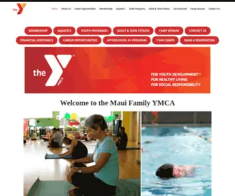 Mauiymca.org(Maui Family YMCA) Screenshot