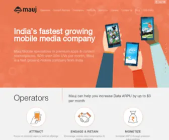 MaujMobile.com(Mobile Media Company) Screenshot