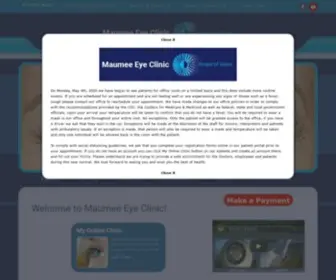 Maumeeeyeclinic.com(Maumee Eye Clinic) Screenshot