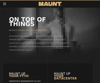 Maunt.com(On top of things) Screenshot