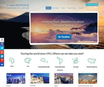 Maupintour.com(Vacations) Screenshot