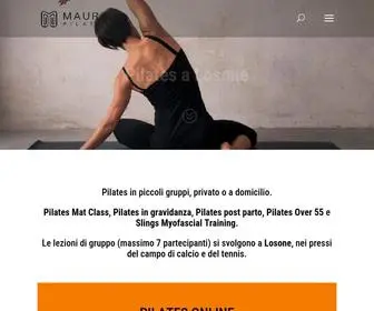 Maurapilates.ch(Pilates in centro a Locarno) Screenshot