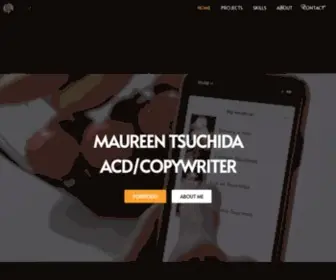 Maureentsuchida.com(Maureen Tsuchida) Screenshot