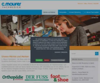 Maurer-Fachmedien.de(Maurer Fachmedien) Screenshot