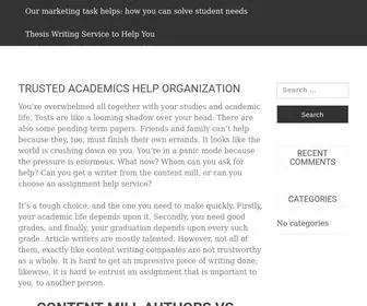 Maurersavrupa.com(Trusted Academics Help Organization) Screenshot