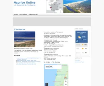 Maurice-Online.com(Accessories,Clothing,Shoes Outlet Online Store For Womens) Screenshot