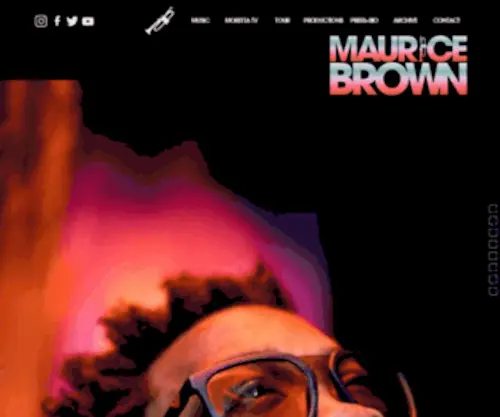 Mauricebrown.net(Maurice brown ? stand up (feat. talib kweli)) Screenshot