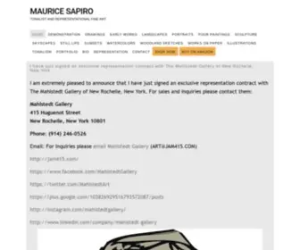 Mauricesapiro.com(Maurice Sapiro) Screenshot