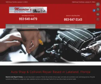 Mauricesauto1.com(Maurice's Auto Repair & Towing) Screenshot