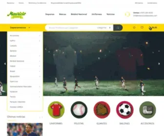 Mauriciodeportes.com(Mauricio Deportes) Screenshot