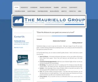 Mauriellocounseling.com(The Mauriello Group) Screenshot