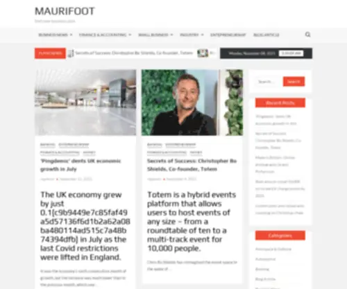 Maurifoot.net(مجلة الجوهرة السعودية) Screenshot