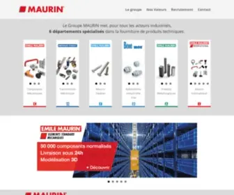 Maurin.fr(Groupe Maurin) Screenshot