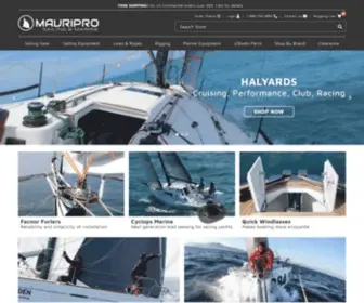 Mauriprosailing.com(MAURIPRO Sailing) Screenshot