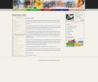 Mauritius-Info.com(Mauritius Info) Screenshot