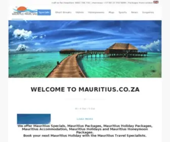 Mauritius.co.za(Mauritius Specials) Screenshot