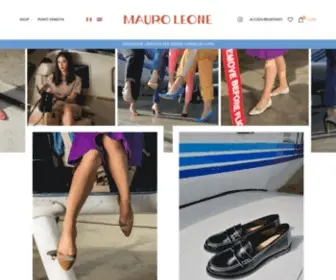 Mauroleone.com(Calzature Made in Italy) Screenshot