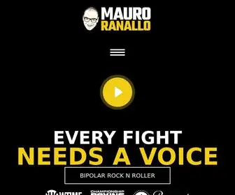 Mauroranallo.com(Mauro Ranallo) Screenshot