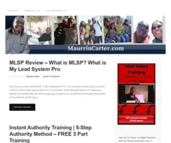 Maurrincarter.com(Maurrin) Screenshot